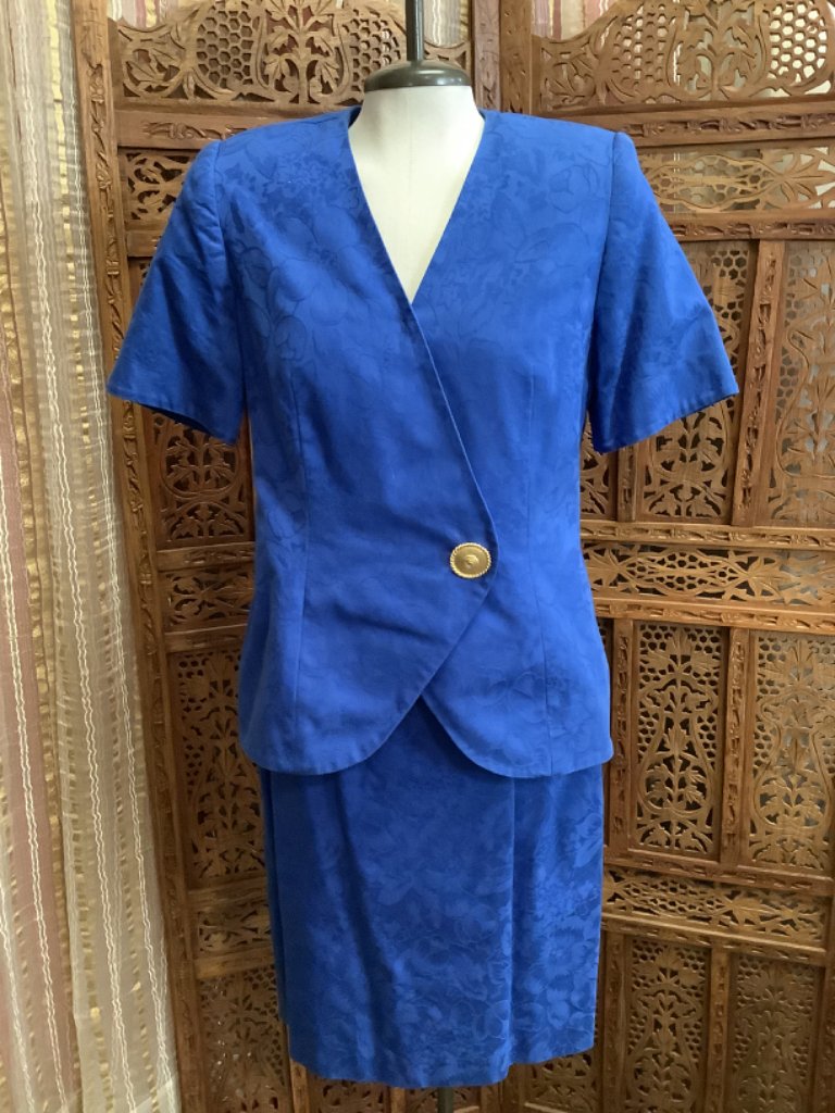 Royal Blue Dress Suit Women 