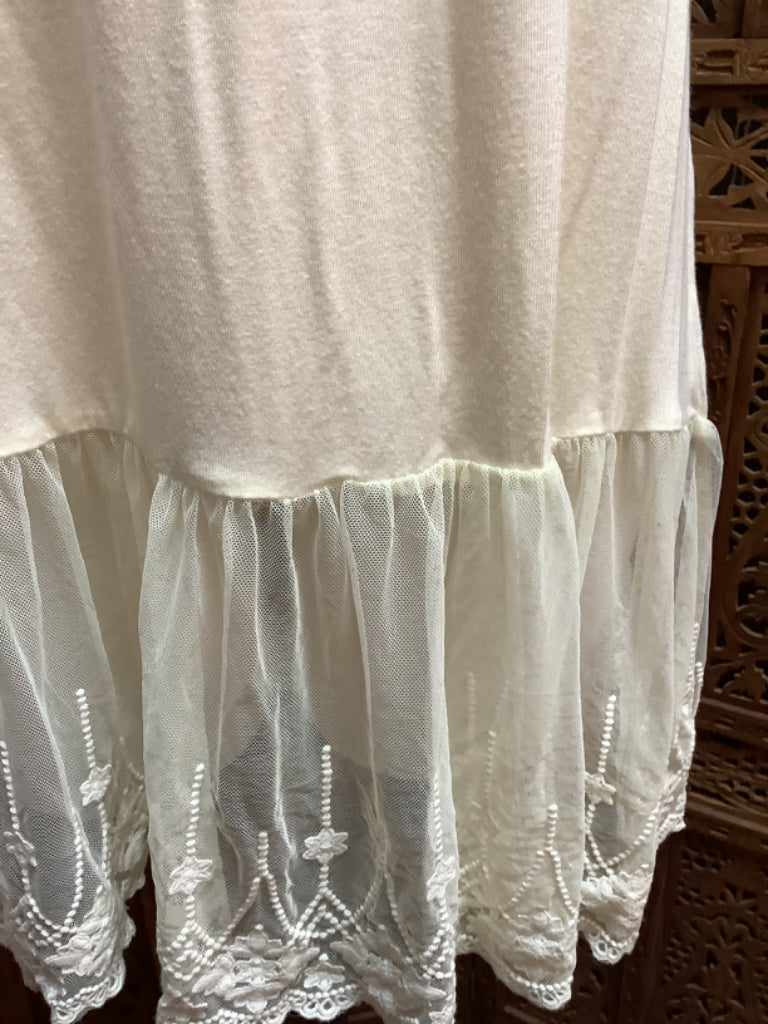 Jodifl Embroidered Tulle Tank Top Sz Medium NWT