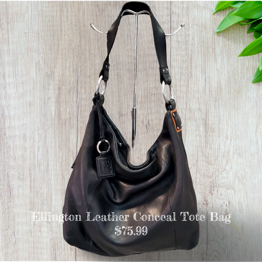 Ellington Leather Conceal Tote Bag