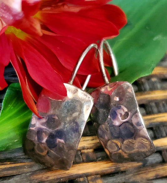 Silpada Hammered Earrings