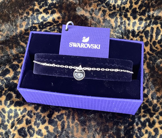 Swarovski Crystal & Rhodium Plated Bracelet