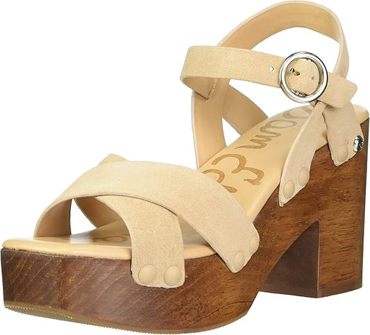 Sam Edelman Josefine Block Heel Strappy Sandal Sz 7M