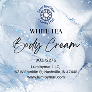 White Tea Body Cream 8oz.
