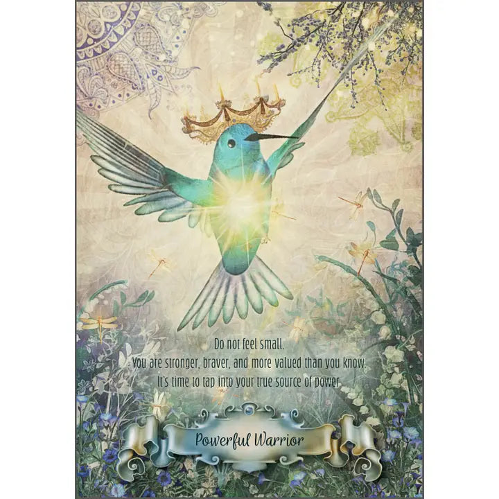 Hummingbird Wisdom Oracle Cards