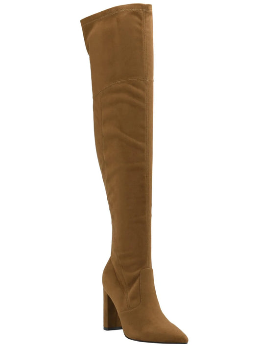 Marc Fisher Lezli 2 Women's Faux Suede Tall Over-The-Knee Boots Sz 8.5M