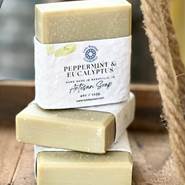 Peppermint/Eucalyptus Artisan Soap