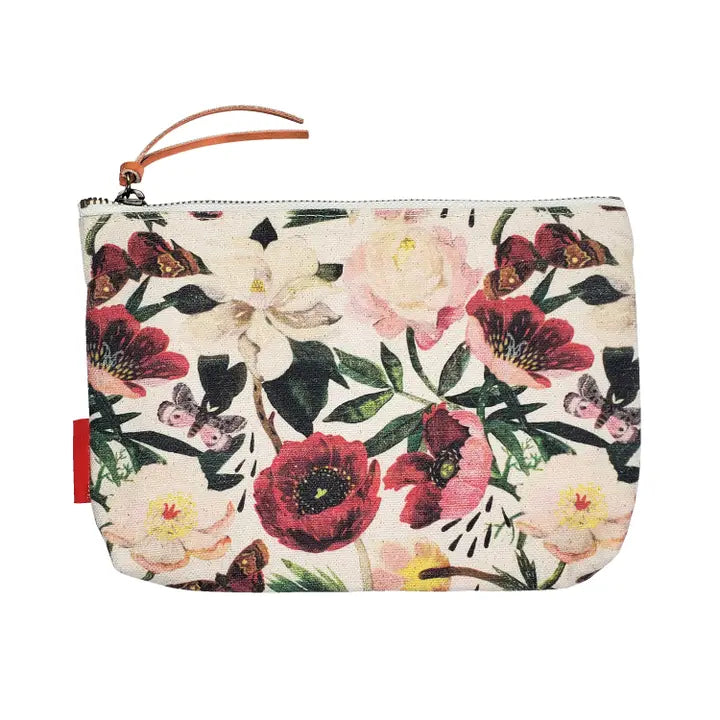 BV Floral Makeup Bag/Pouch