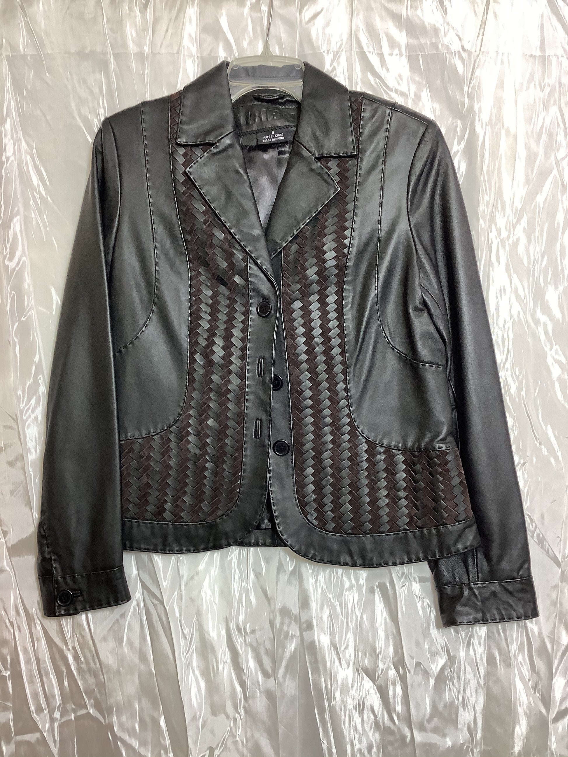 Tribal Size 8 Leather Jacket