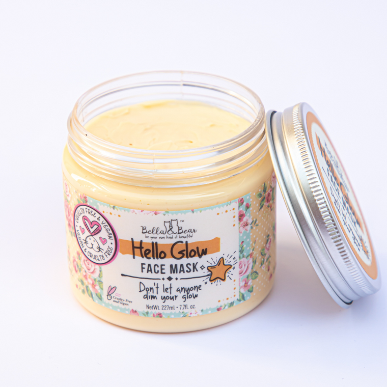 Hello Glow Face Mask for Brightening & Tightening 6.7oz
