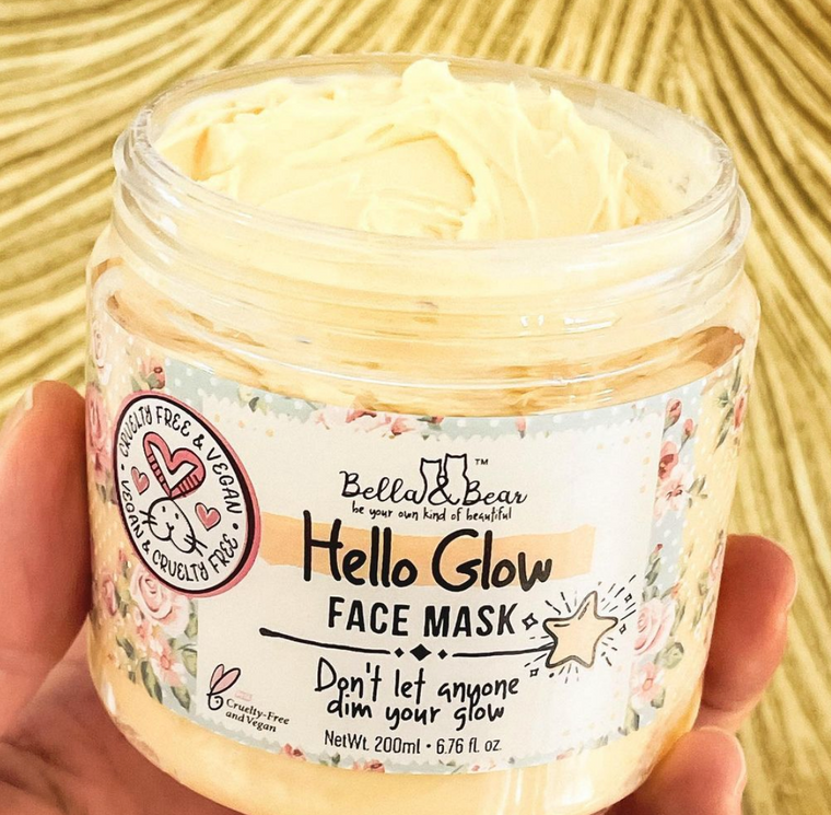 Hello Glow Face Mask for Brightening & Tightening 6.7oz